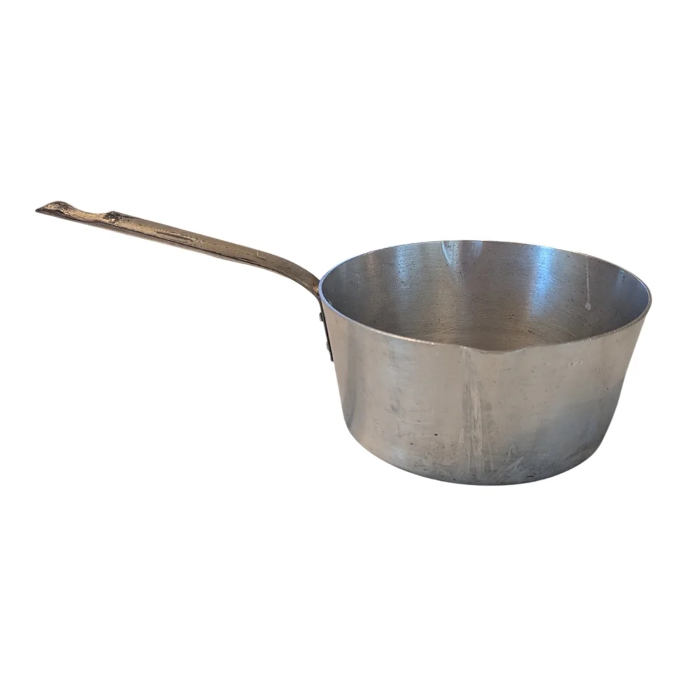 40s-60s MCM Buckeye Real Solid Aluminum Wooster Ohio USA 12 Gauge 3 Qt Pour Pot